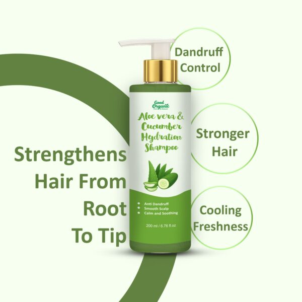 Aloe Vera and Cucumber Hydration Shampoo - Image 6
