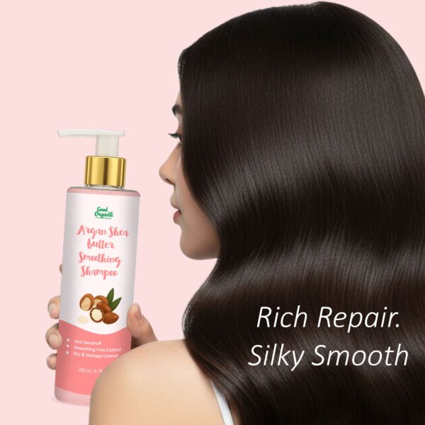 Argan Shea Butter Smoothing Shampoo - Image 6