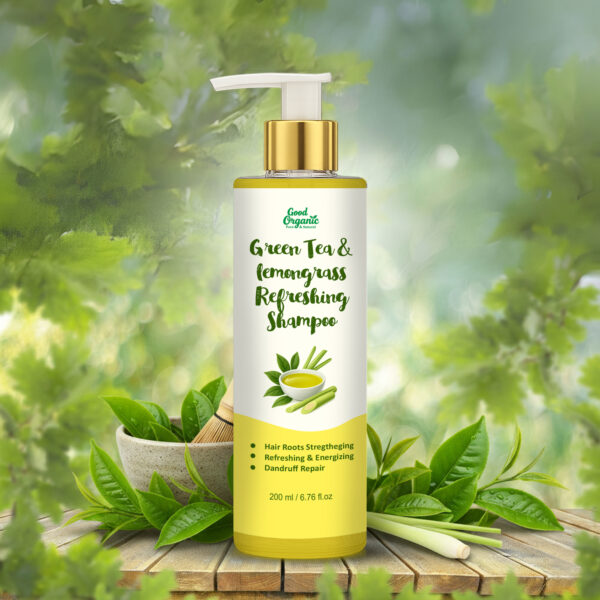 Green Tea and lemongrass refreshing shampoo