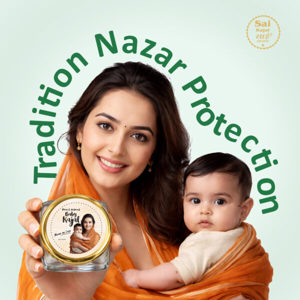 Sai Baby Kajal for Newborn 4 g - Image 2